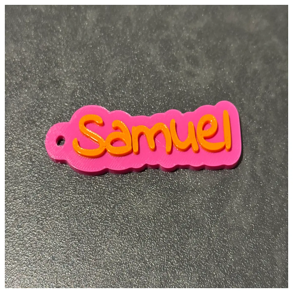 Samuel Keychain Keyring Accessories Key Chain Charms Keyring Decoration Minimalist Keychain Creative Gift Samuel Keychain Parts