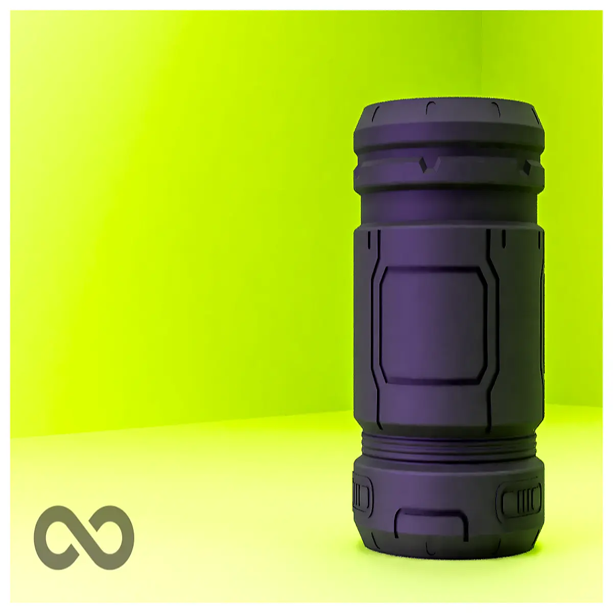 Sci Fi Storage Canister Spiral Lid Container Food Sealer Space Theme Proof Kitchenware