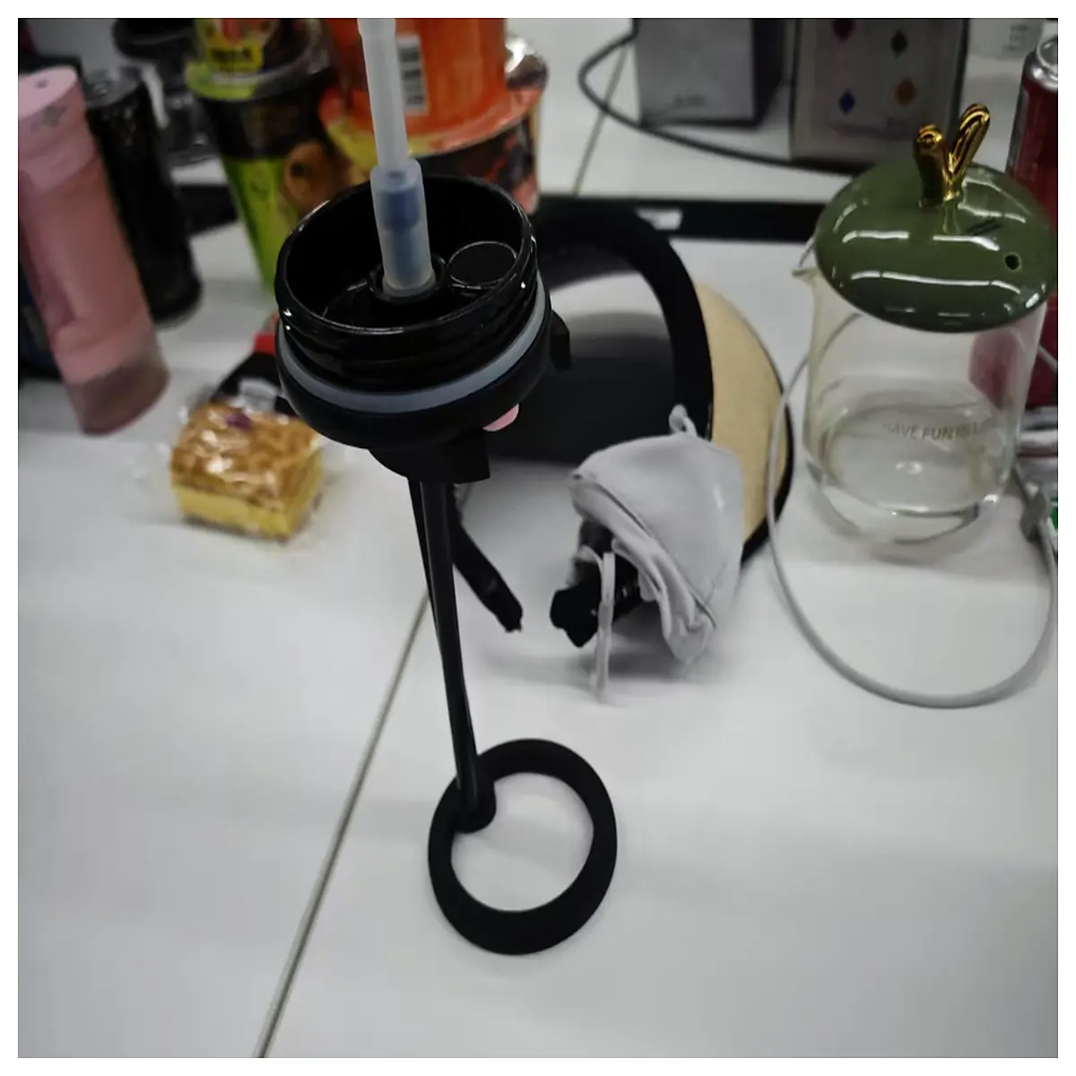 Cup Holder Organizer Coffee Cup Rack Desktop Storage Shelf Kitchenware Holder Modern Minimalist Cup Storage Solutions