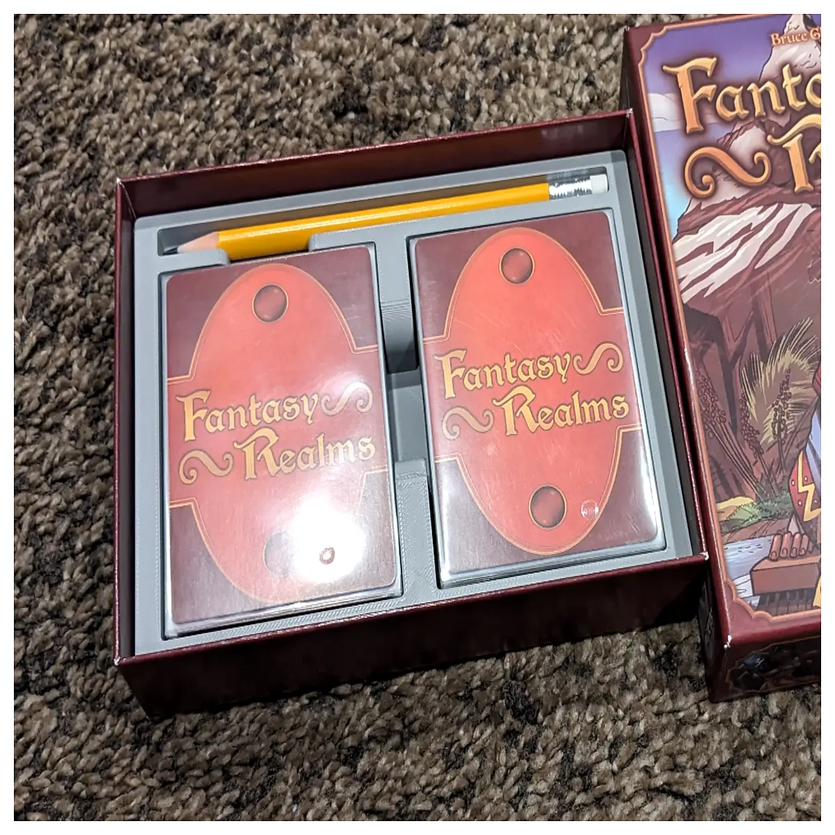 Fantasy Realm Card Sleeves Collect Card Games Game Accessories Magic Card Sets Card Collection Card Gaming