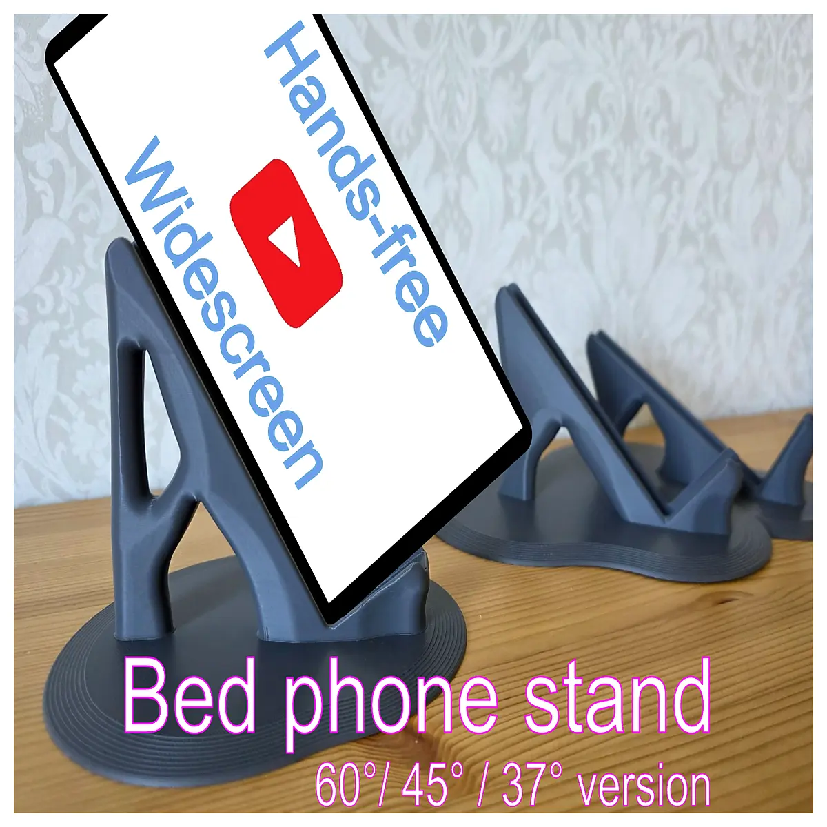 Bed Head Phone Holder Hands Viewing Stand TV Phone Mount Adjustable Bedside Holder Movie Watching Support