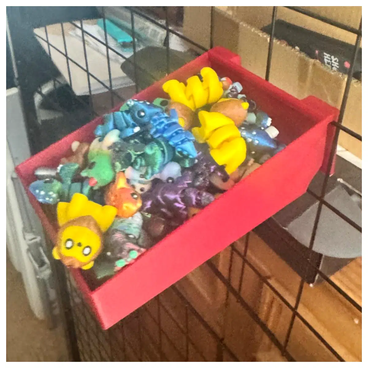 acrylic case for miniatures diorama protection showcase collectible figurine storage box clear protective cover