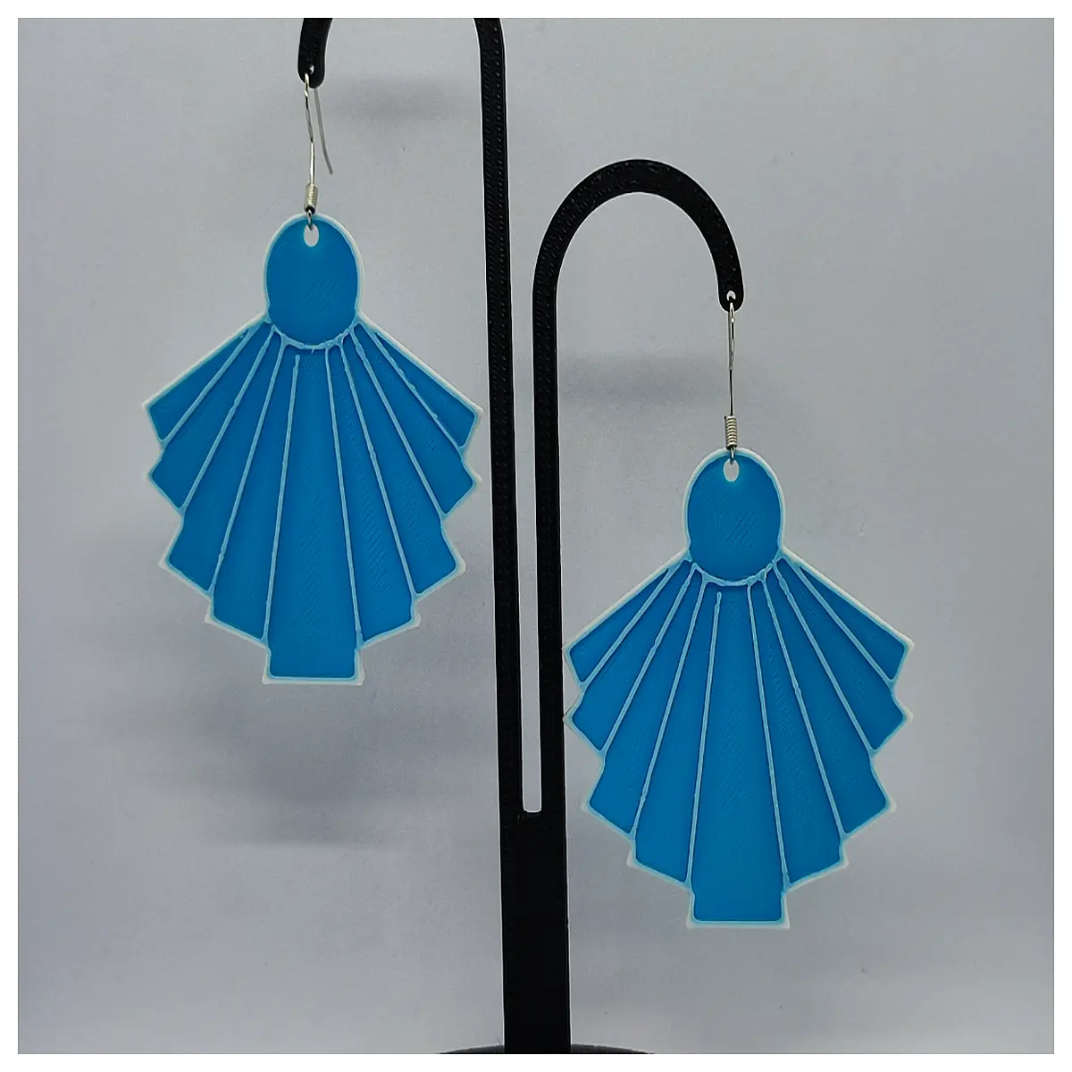 Blue Wave Earrings Women s Decoration Elegant Trendy Jewelry Teen Gift Party Festival Accessories