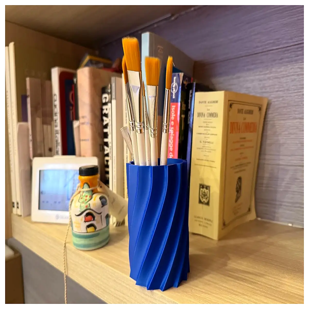 Pencil Case Holder Organizer Desk Storage Container Art Supplies Drawing Accessories School Stationery Decoration Creative