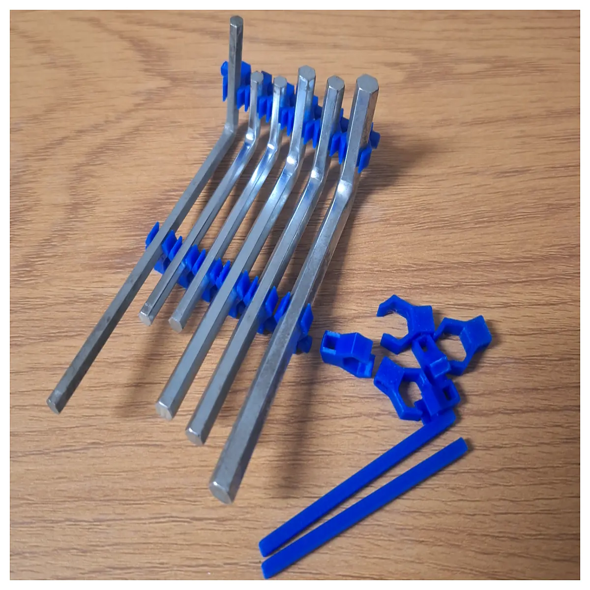 Hex Key Organizer Box Fastening Tool Storage Case Repair Parts Automotive Tool Component Storage