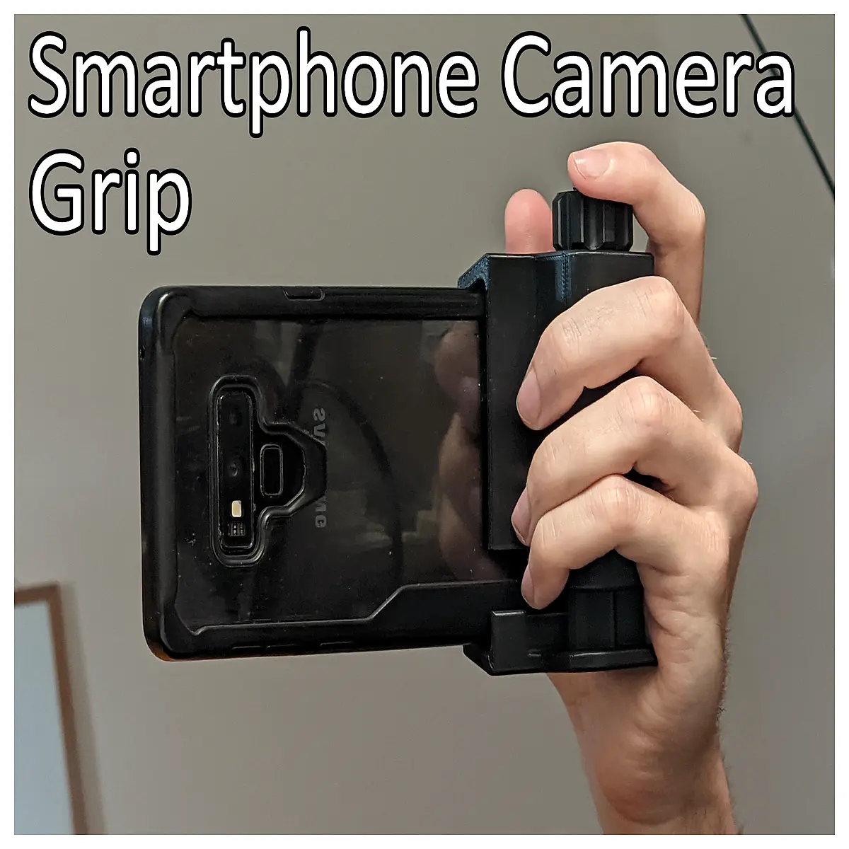 Mobile Camera Grip Universal Phone Photography Support Handle Accessory Mobile Lens Clamp Phone Support