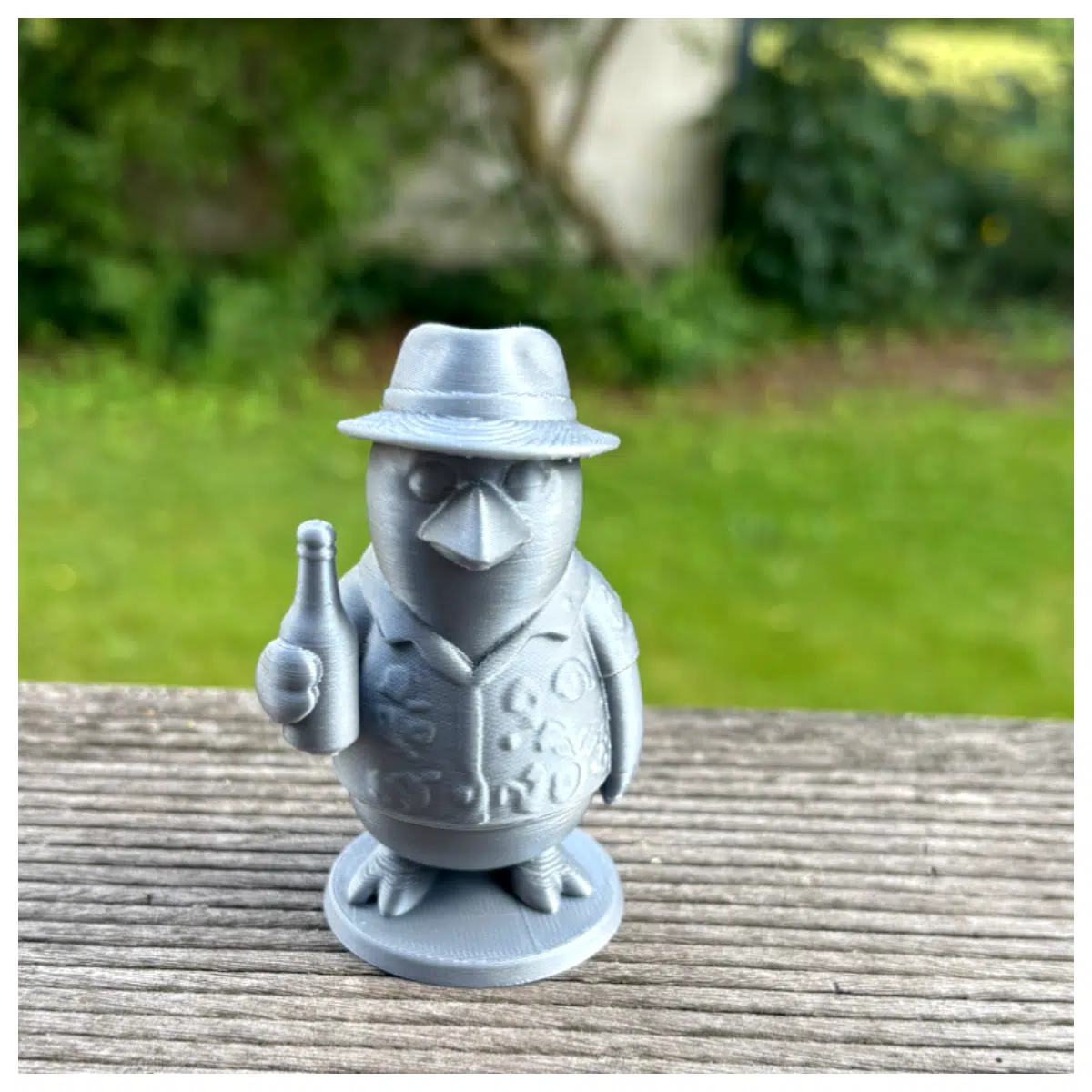 cute penguin beer bottle cover summer party hat men women cool novelty bar accessories