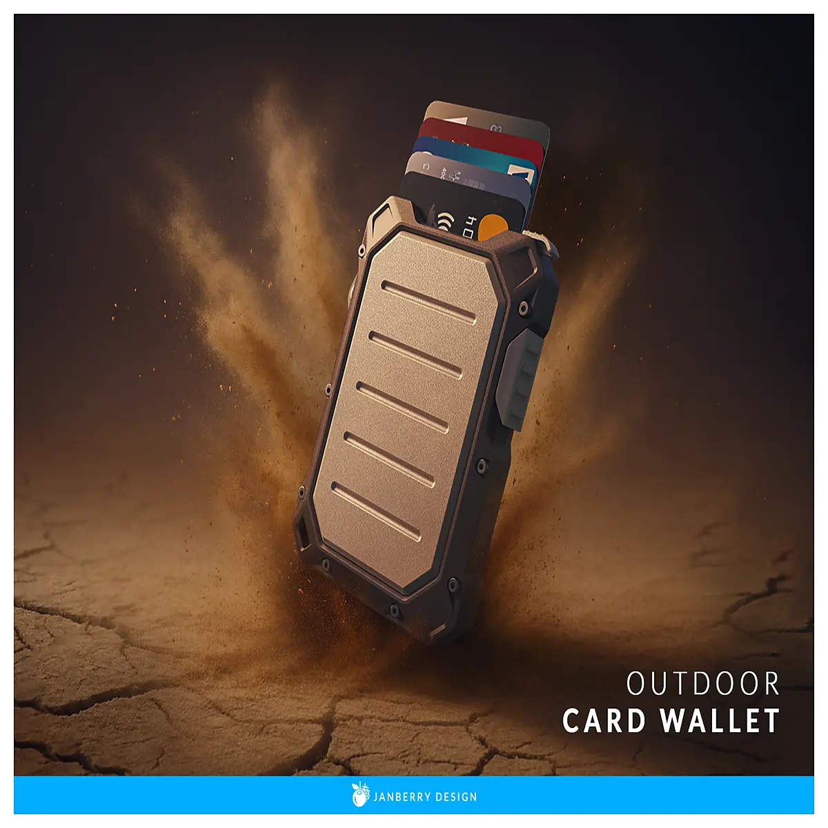 Outdoor Card Holder Outdoor Sports Gear Card Case Organizer Hiking Backpack Accessories Outdoor Card Sleeve
