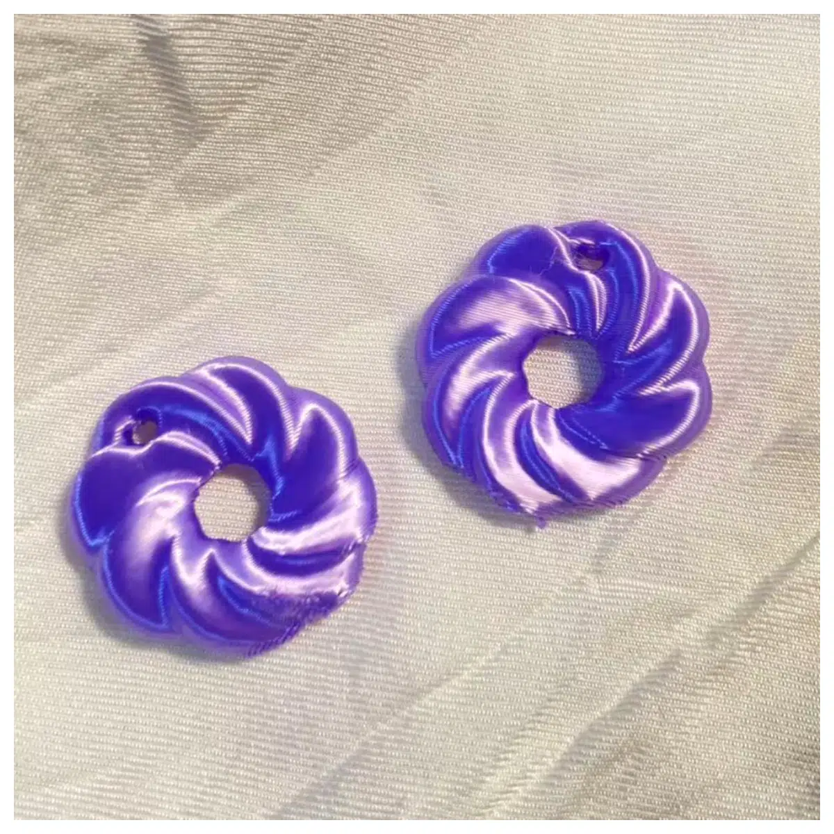 3D Wavy Ring Hoop Earrings Women s Spiral Flower Decoration Elegant Stud Earrings Fashion Trendy