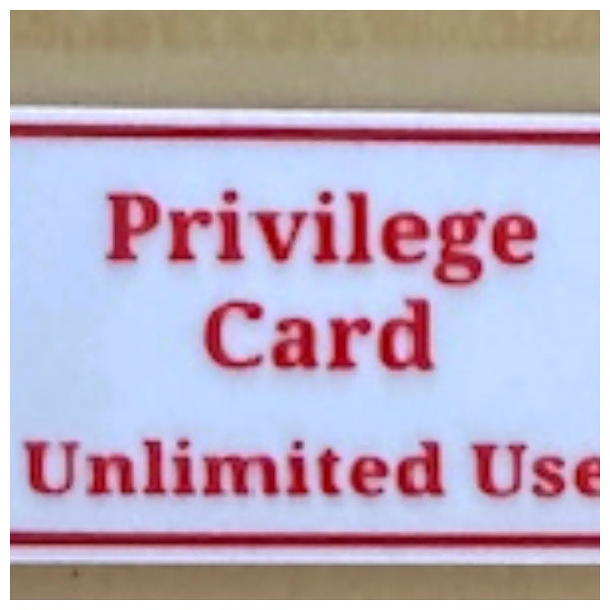 White Privilege Card Explained Racial Bias Analysis Education Discussion Social Equity Critical Thinking Understand Prejudice