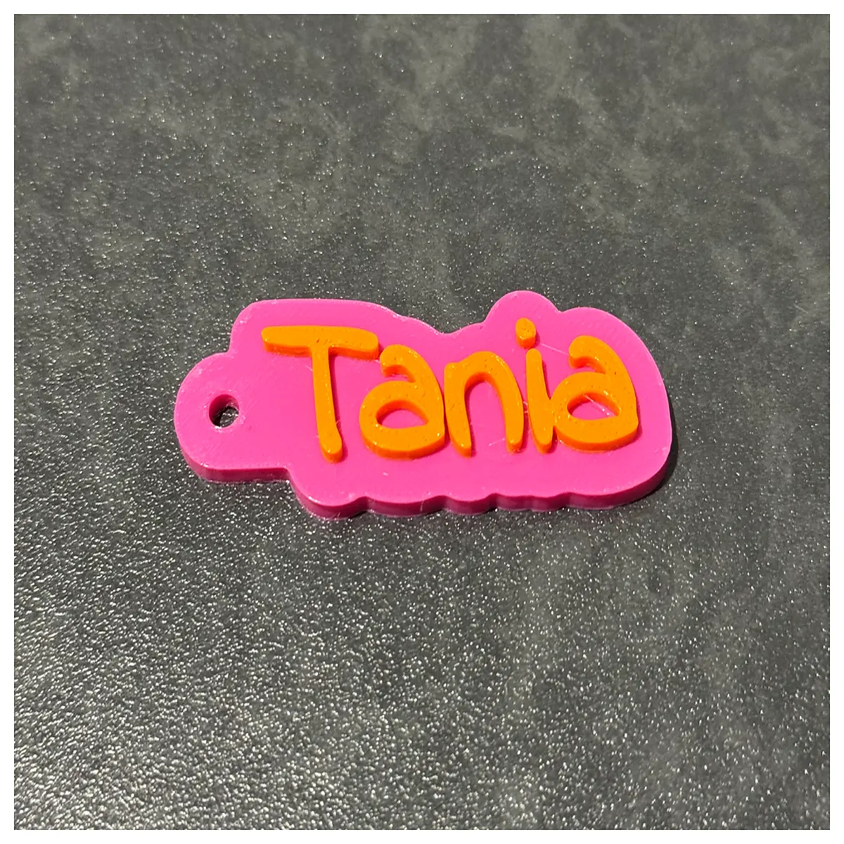 Tania Keychain Car Accessory Auto Decoration Keyring Charm Car Key Chain Durable Stylish