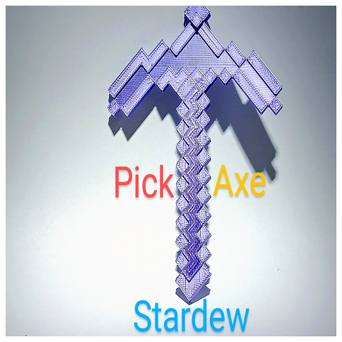Stardew Valley Pickaxe Tool Mining Equipment Camping Gear Garden Shovel Farm Tools Digging Attachment