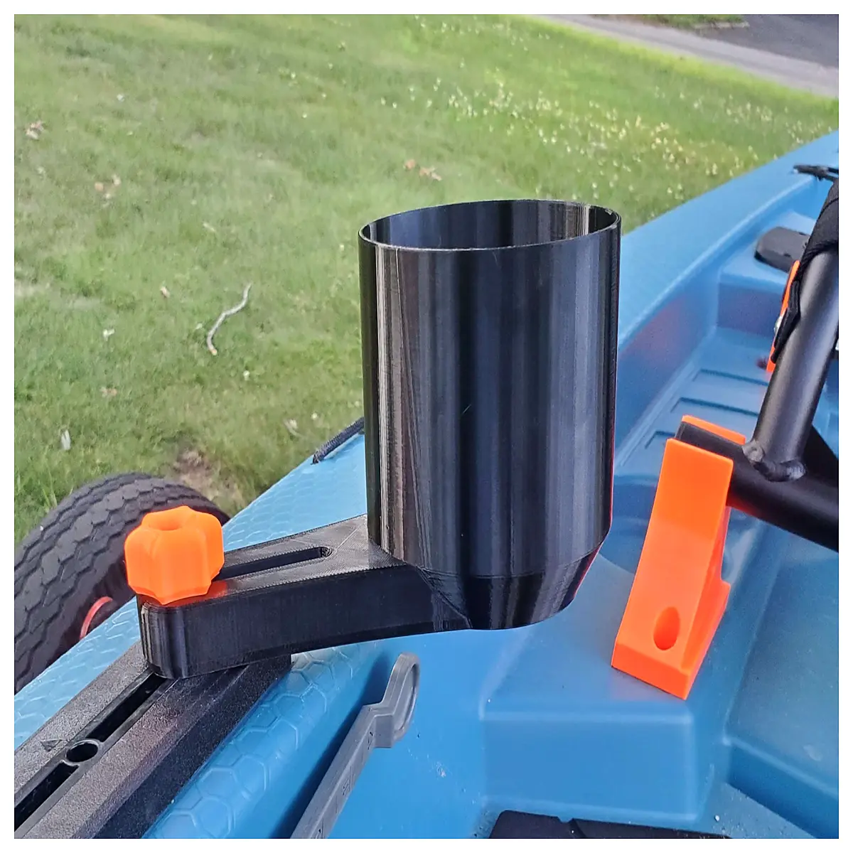 Extended Arm Cup Holder for T Slot Boat Drink Holder Accessory Long Arm Cup Fixture