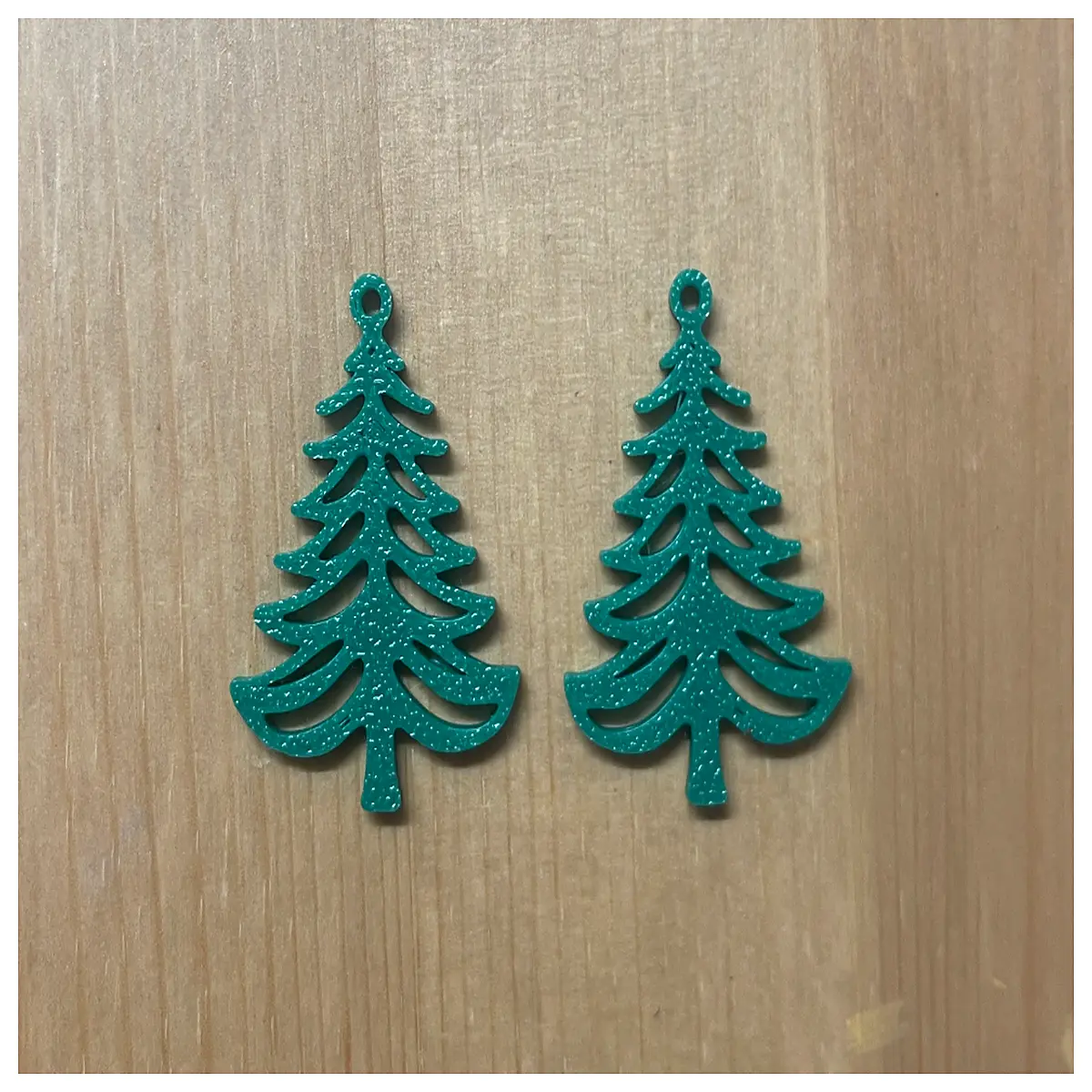 Christmas Tree Earrings Festive Earring Christmas Gift Ornament Xmas Decoration Tree Accessories Christmas Theme Earrings