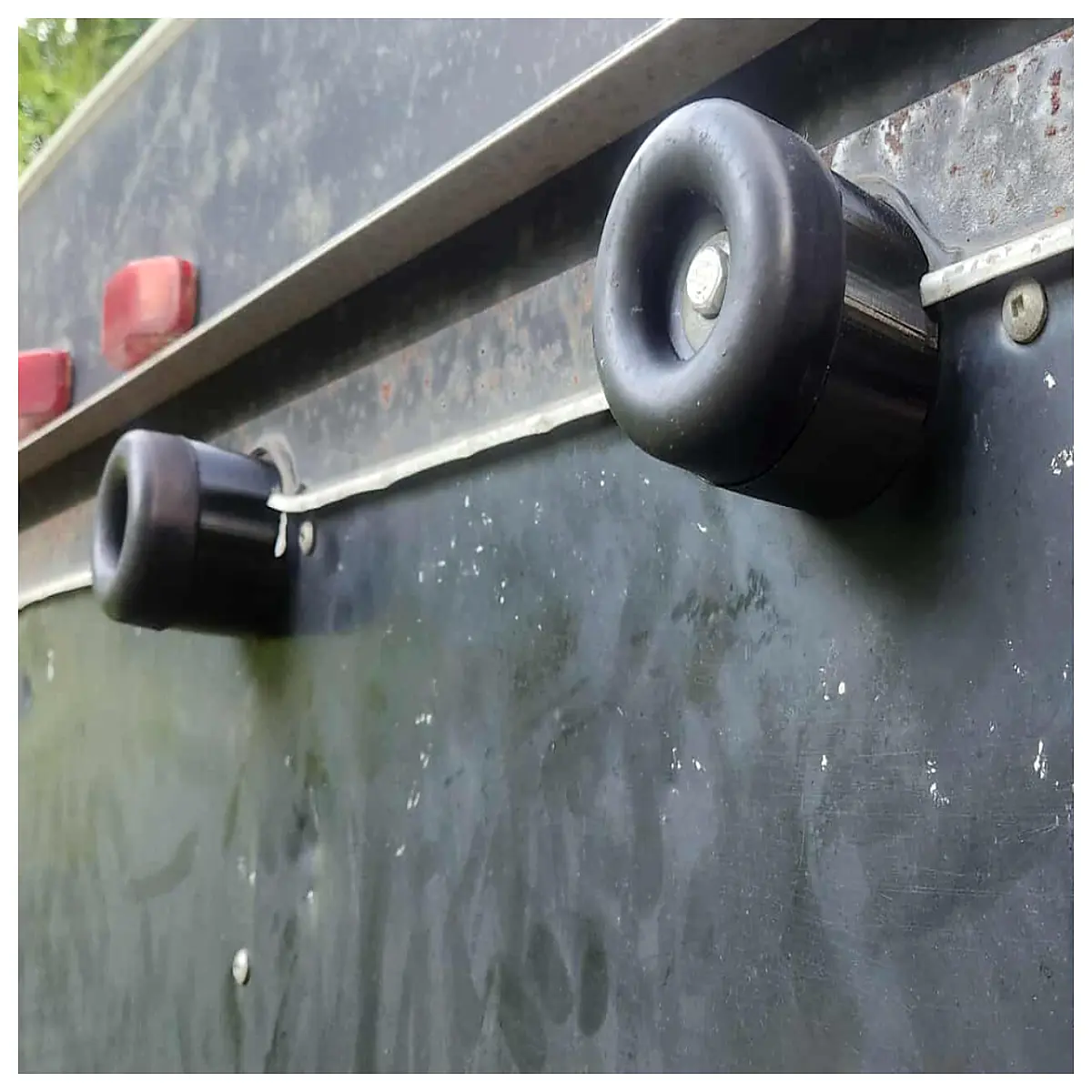 ramp door buffer extension stopper wedge for duty garage doors and industrial
