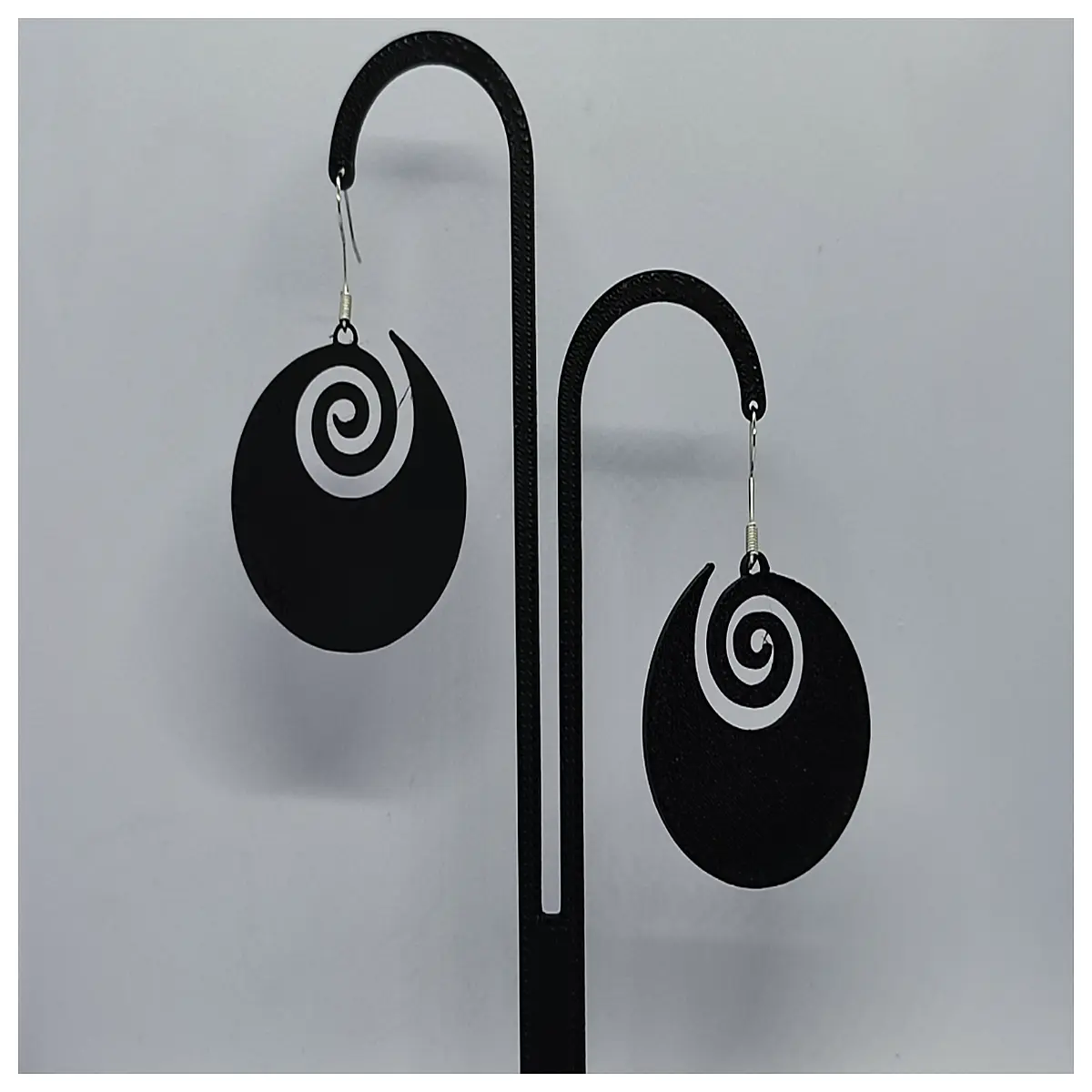 spiral whisper earrings dangle drop boho vintage gold silver minimalistic geometric twist jewelry for women