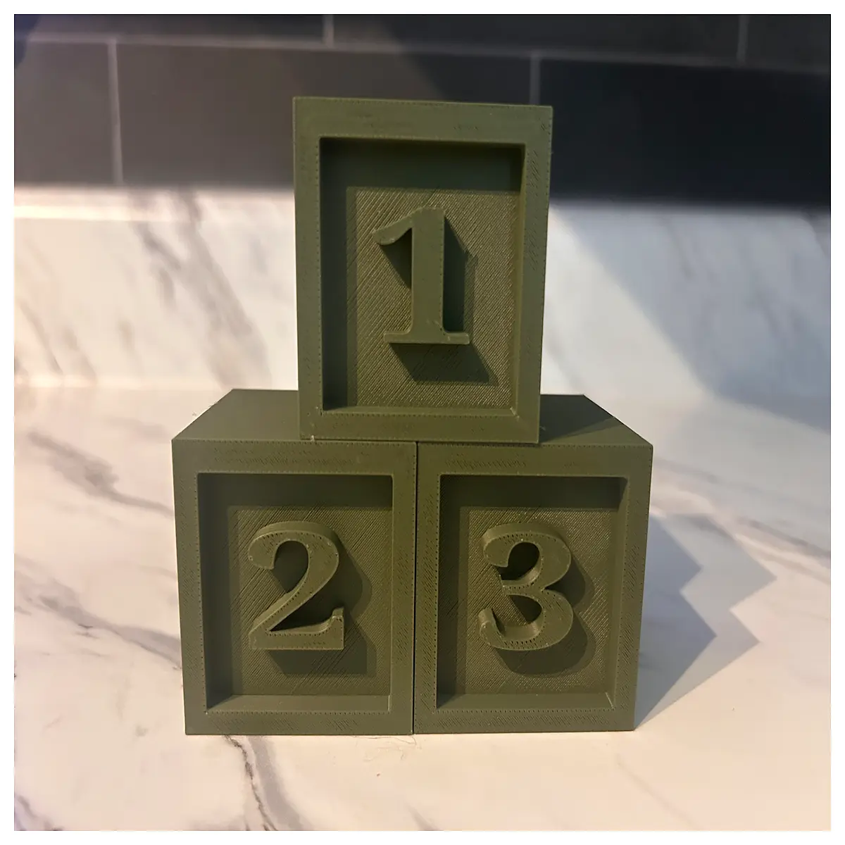 Number Blocks Toy Early Childhood Education Develop Logical Thinking Puzzle Games Learn Numbers Preschool Toys Children s Gift