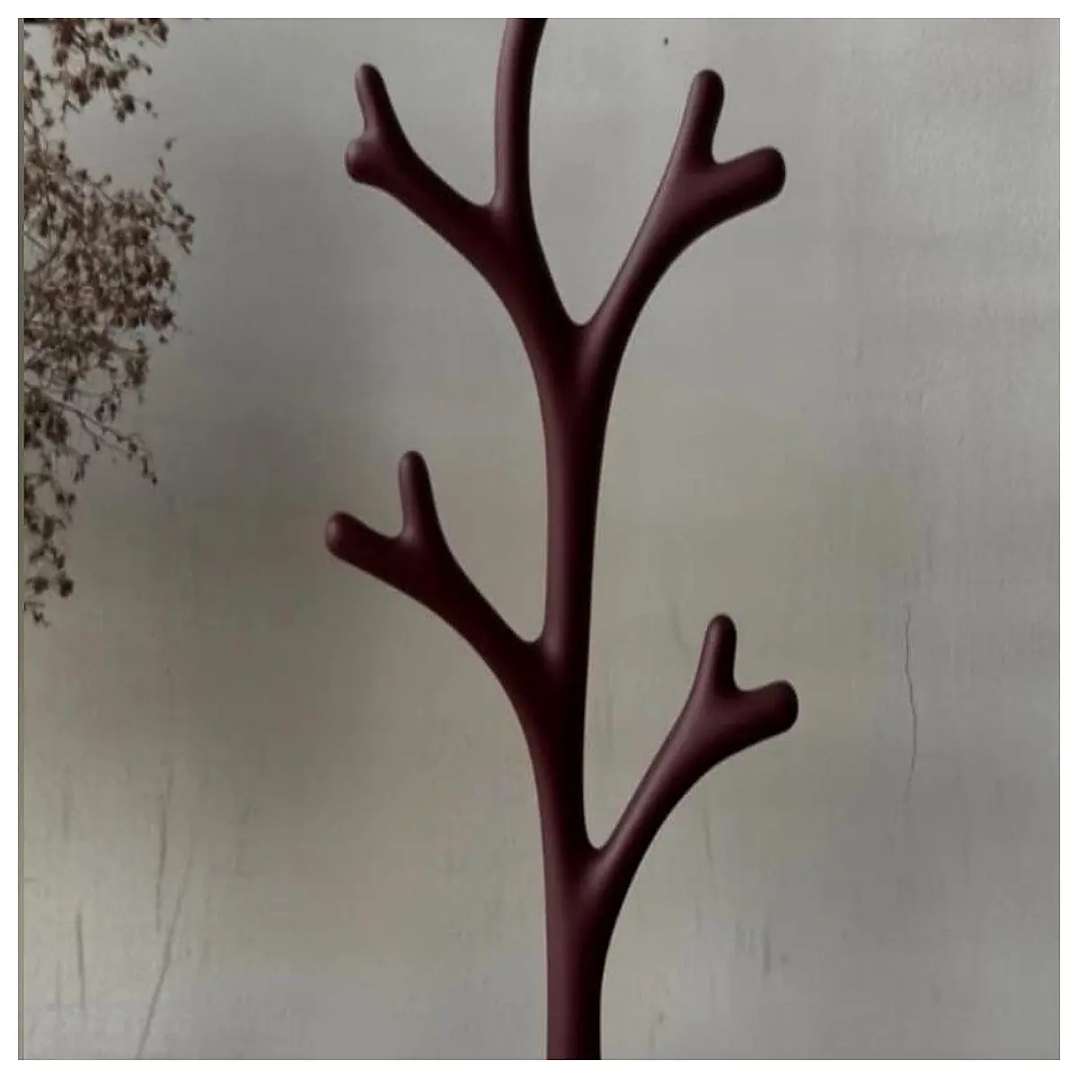 Tree Shaped Jewelry Display Stand 3D Model Key Holder Organizer Creative Home Decor Multi Tier Shelf Desktop Storage