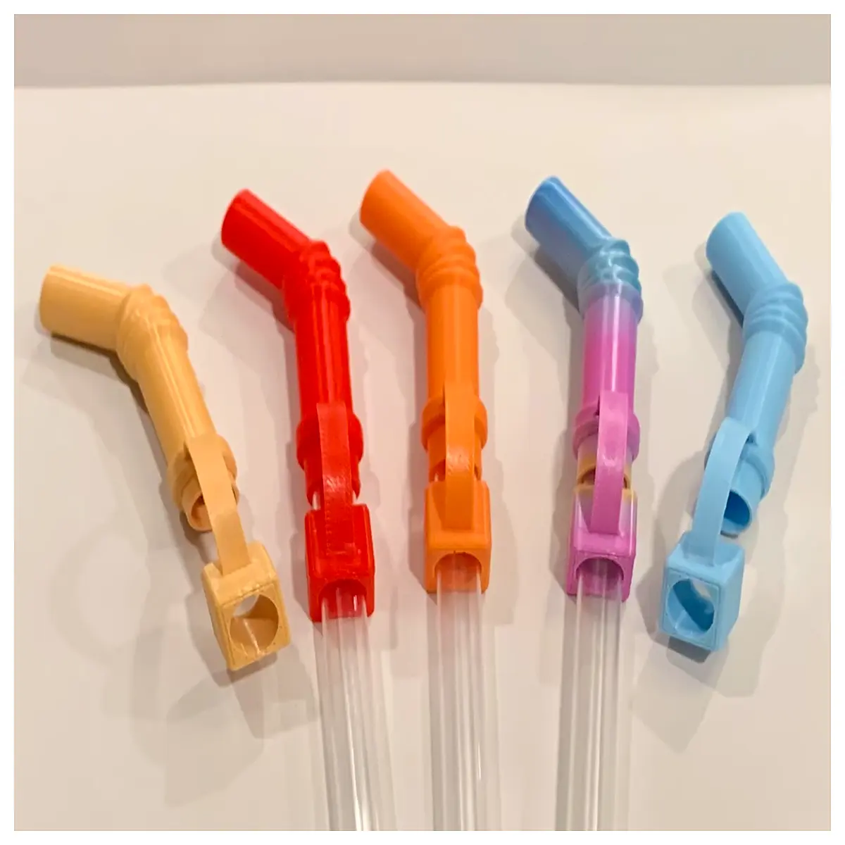 Suck Stop Caps Silicone Tube Sleeves Cup Straw Caps Anti Leak Straw Covers Tube Accessories Suck Stop Variety Pack