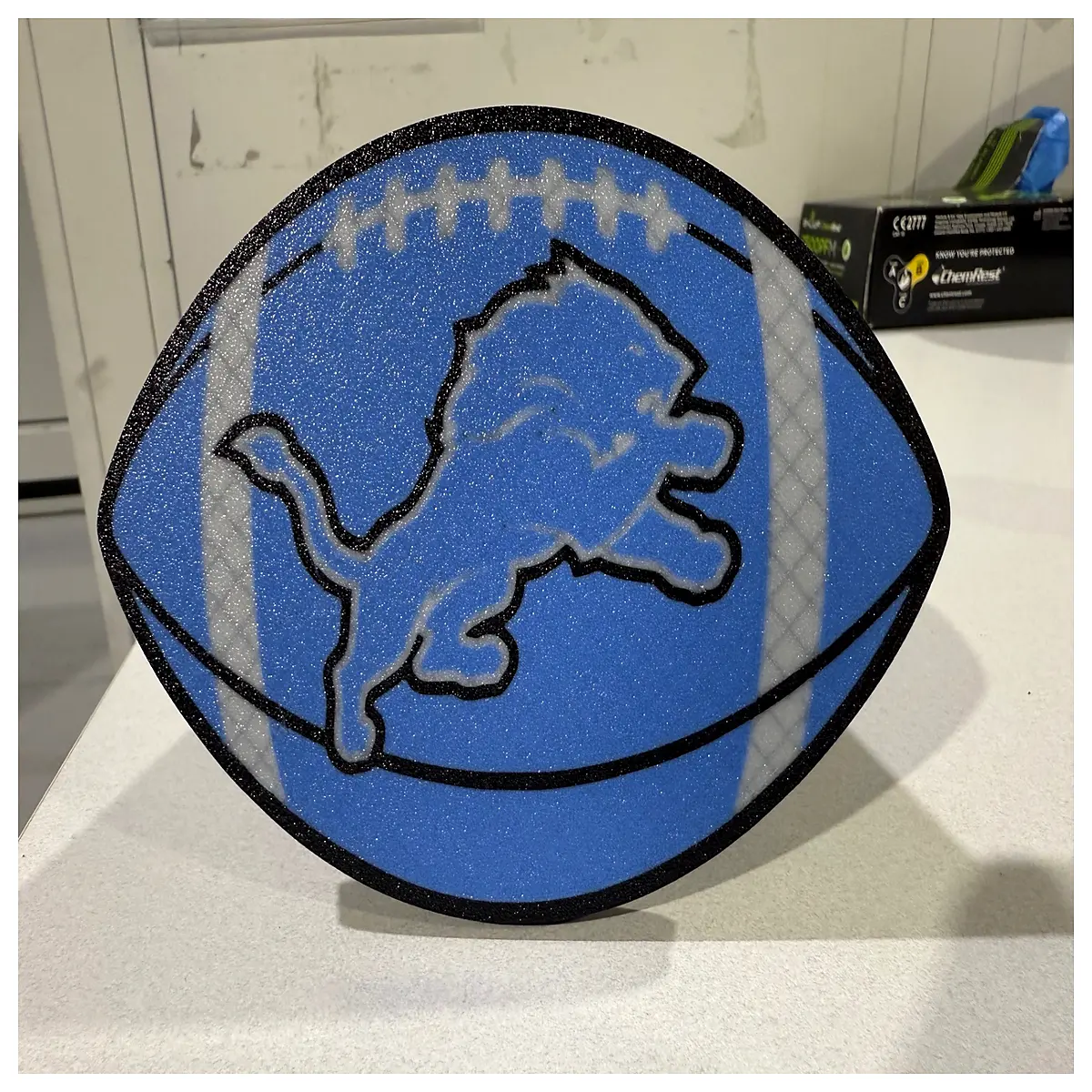 detroit lions truck tailgate cover protector decal sticker team duty vinyl
