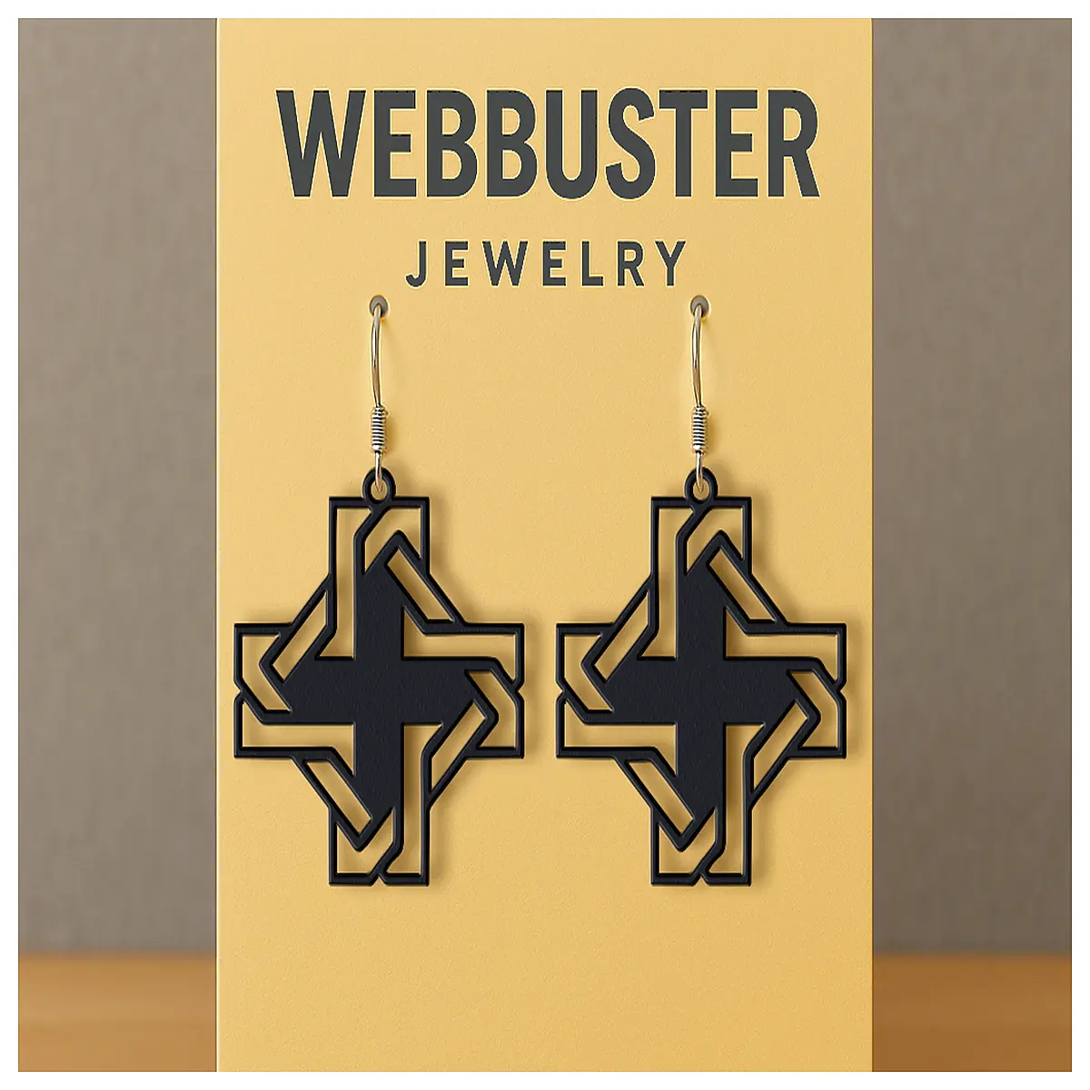 Cross Mark Earrings Women s Silver Jewelry Religious Symbol Pendant Earrings Fashion Chic Female Earring Trend Earring