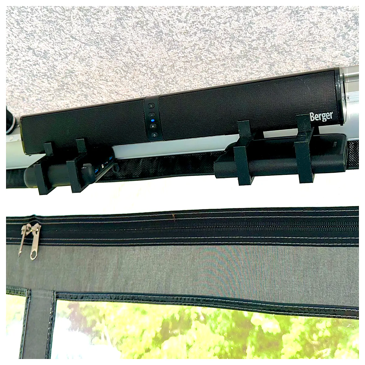 Wigo Speaker Mount Power Bank Phone Holder Car Audio Accessories Phone Holder Mobile Power Auto Sound Parts