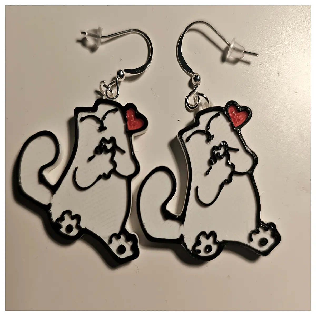 Cat Ear Earrings Realistic Cat Ears Jewelry Anime Accessories Kitten Studs Cute Girls Women