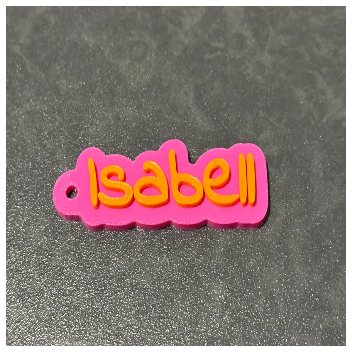 Isabell Keychain Keyring Accessories Car Key Holder Minimalist Gift Keychain Charms Key Parts
