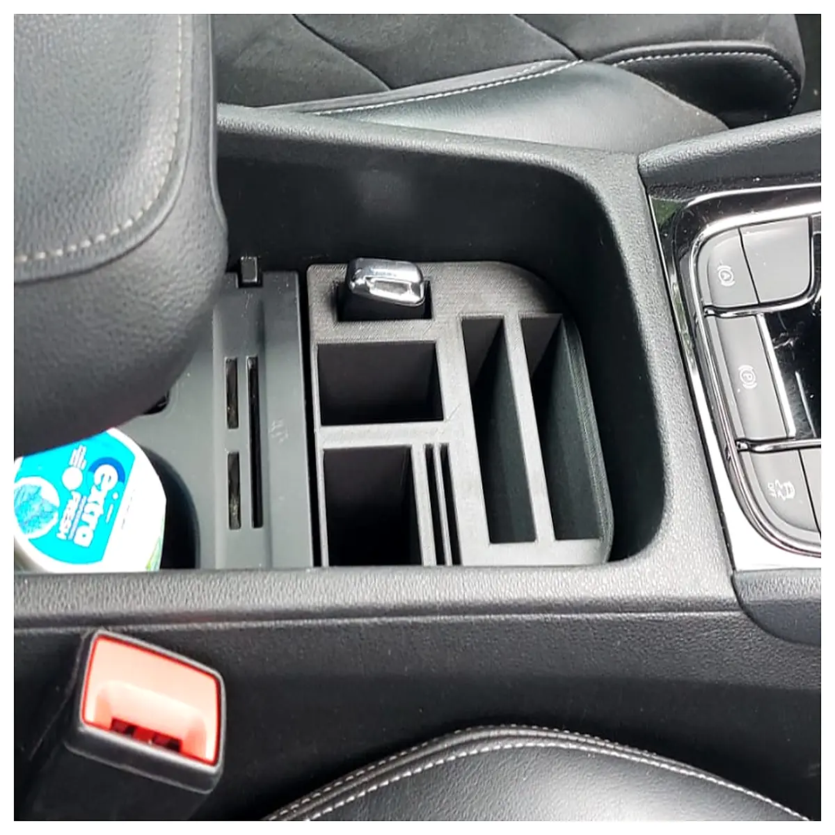 Octavia Central Console Organizer Car Interior Storage Rack Dashboard Gap Filler 2018 Model