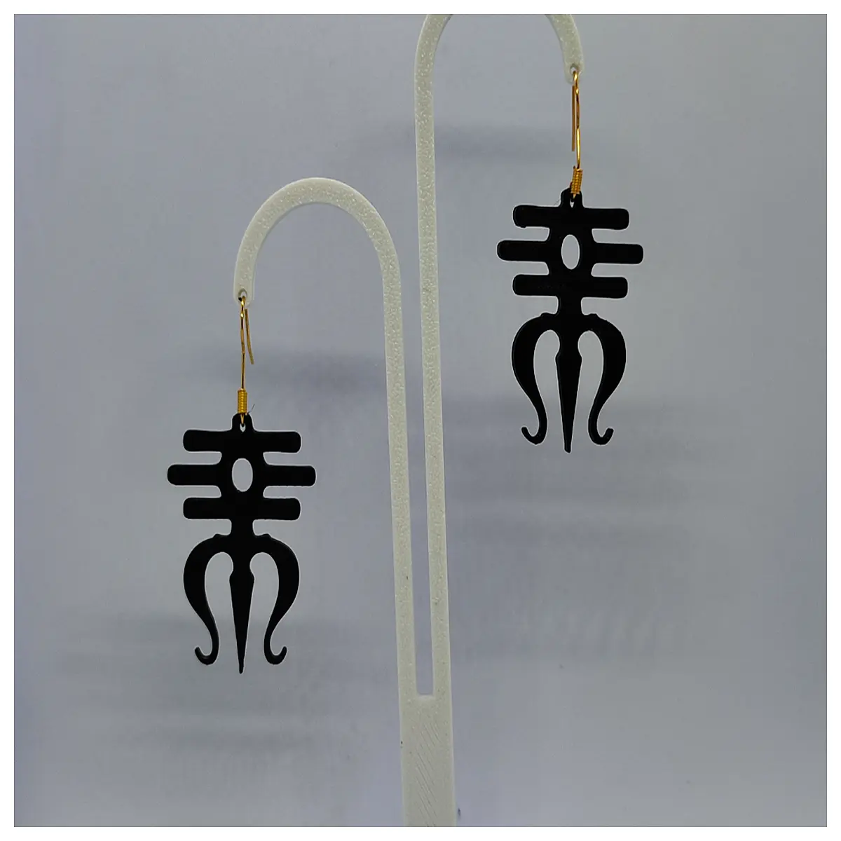 Earrings Women Goddess Style Holy Religious Jewelry Silver Stud Earrings Design Trendy Earring Accessories