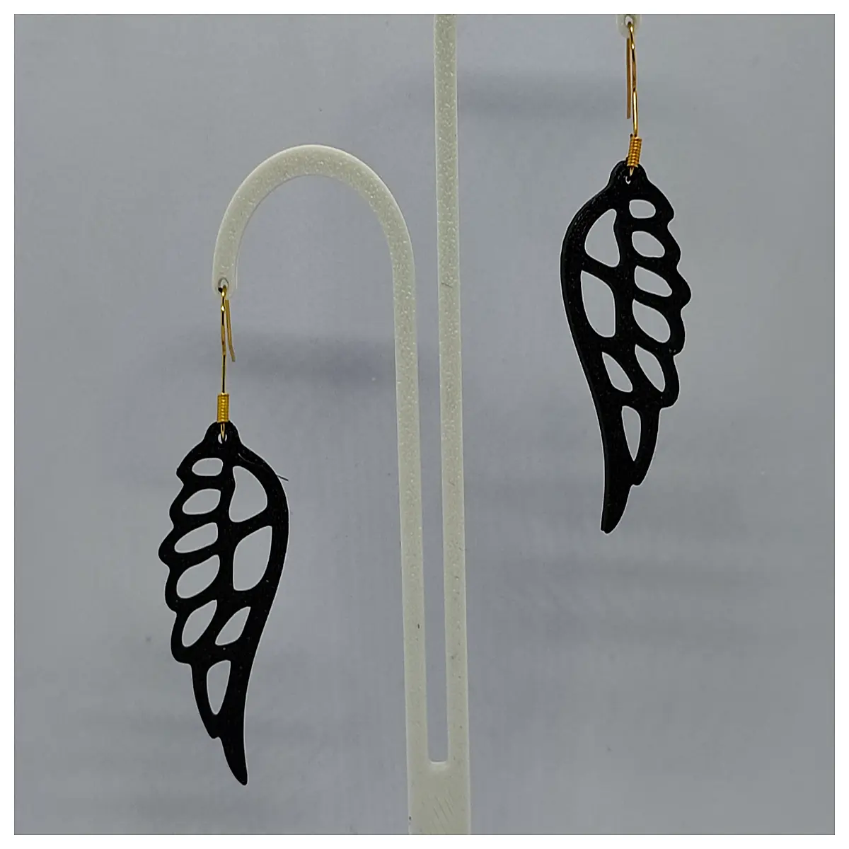 Wings Earrings Women s Style Fantasy Feather Earrings Fairy Aura Party Gift Shining Stud Earrings Fashion Accessories