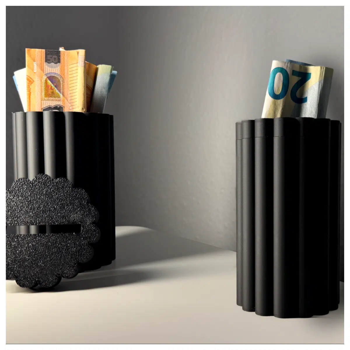 modern ceramic piggy bank for kids savings goal jar with coin slot aesthetic home decor