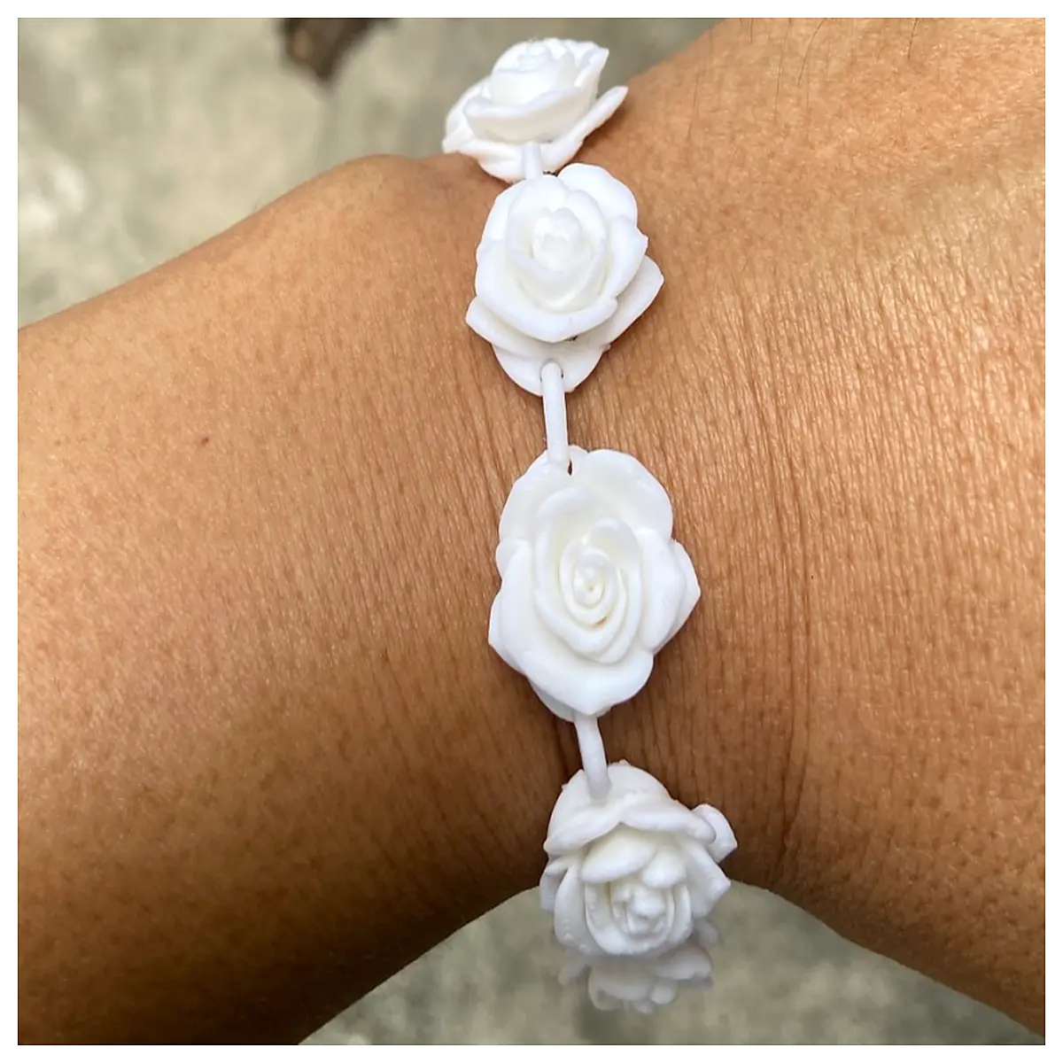 Rose Bracelet Women s Fashion Jewelry Rose Flower Necklace Romantic Girlfriend Best Friend Rose Earrings