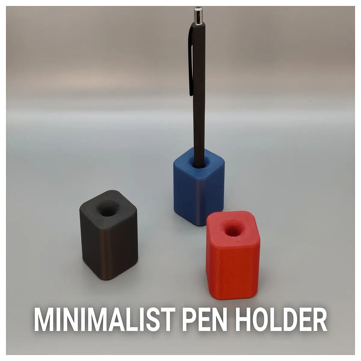 minimalist desk pen holder organizer modern office supplies aesthetic writing utensil