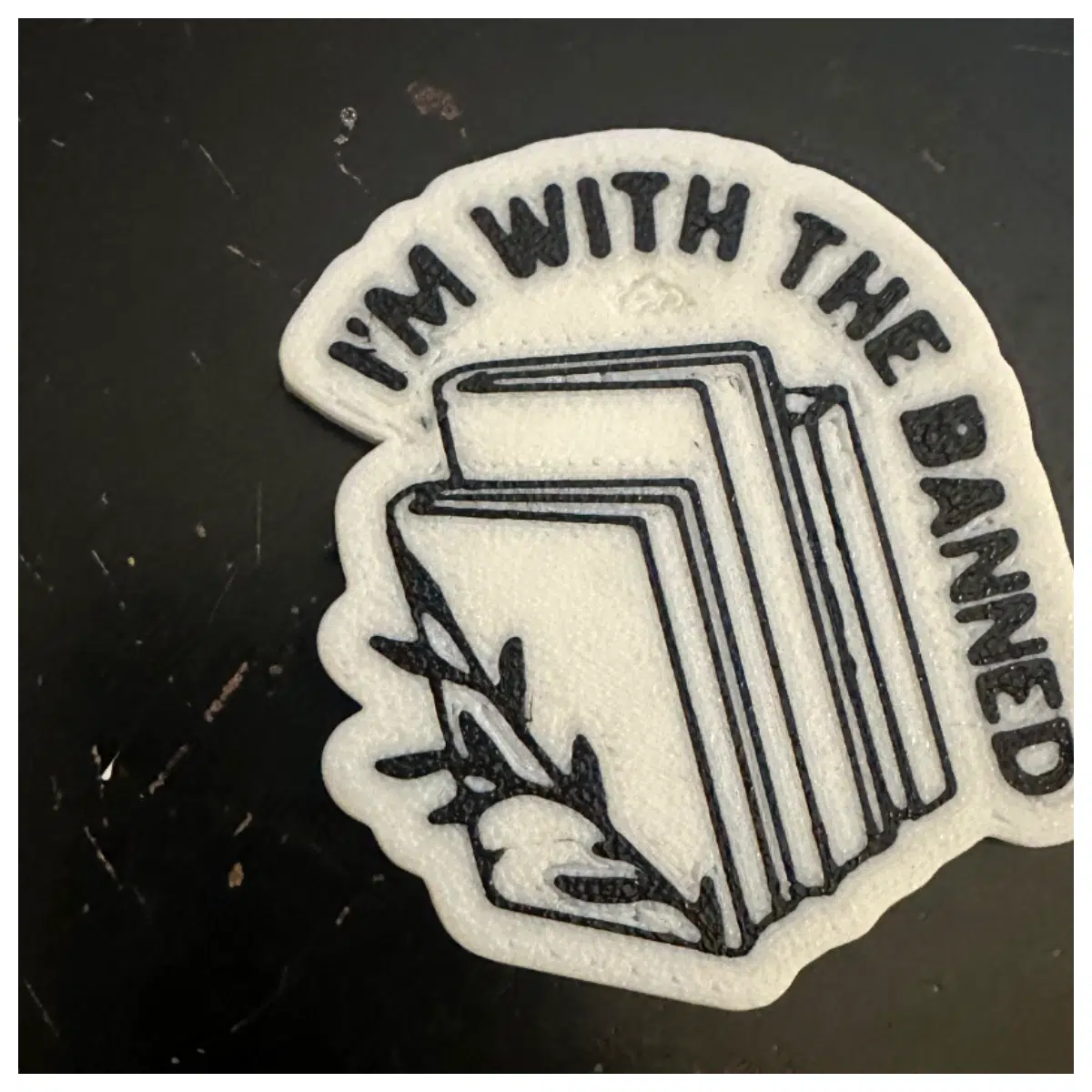 censorship resistance magnet banned books sticker anti censorship librarians teachers reading advocacy