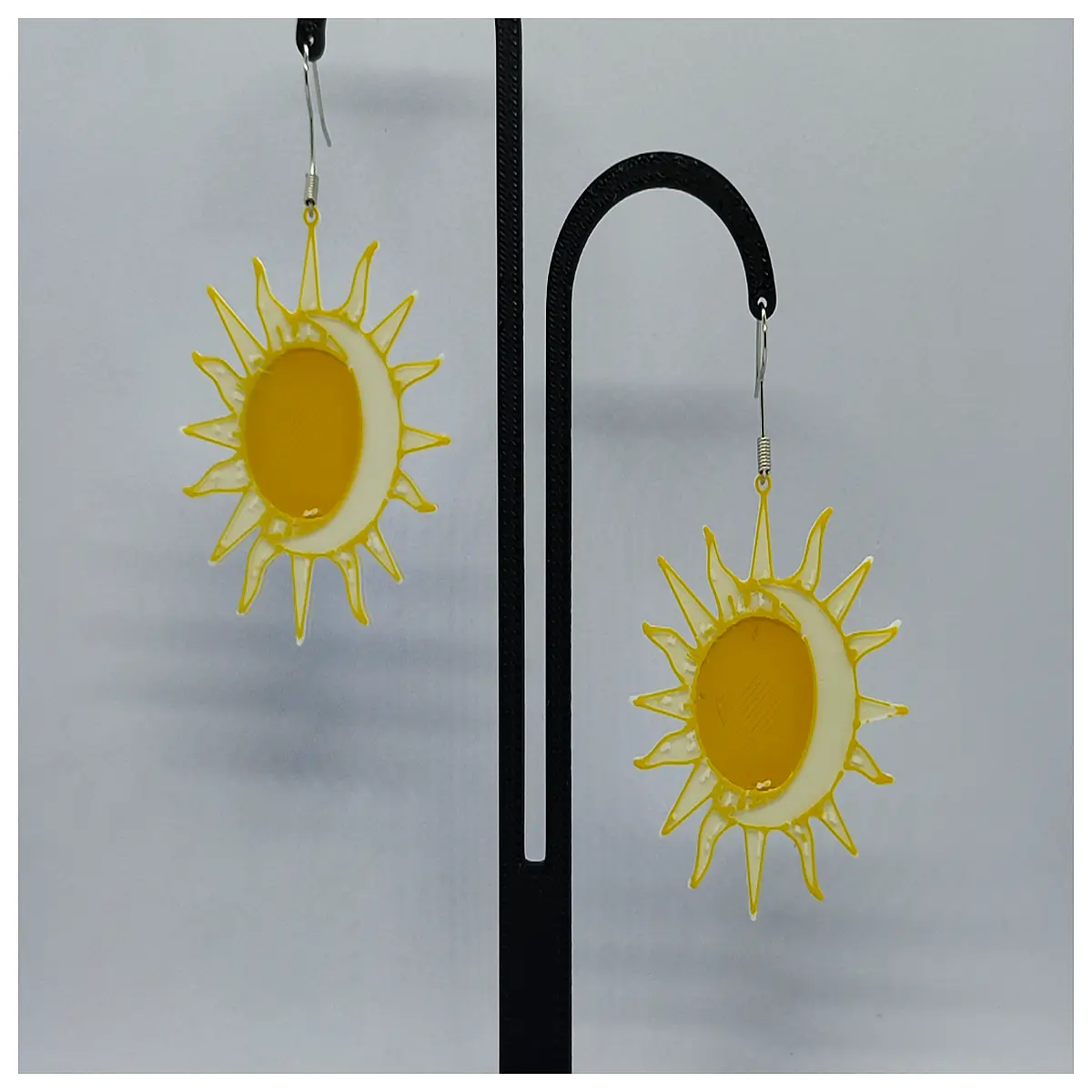 Golden Sunset Earrings Women s Sun Stud Earrings Geometric Earring Romantic Elegant Fashion Jewelry Her