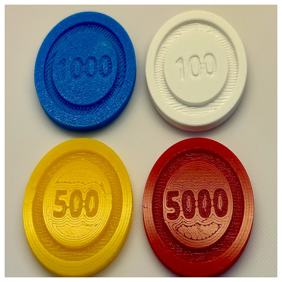 Stackable Acquisition Game Chips Collect Rare Chips Challenge High Scores Game Accessories Collectibles for Stackable Game Fans