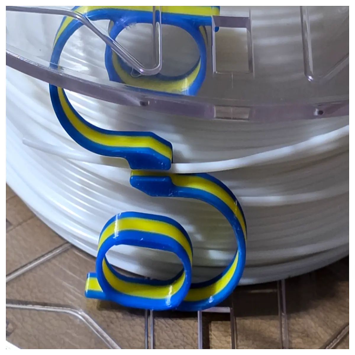 printer filament spool holder clip for pla petg roll organizer