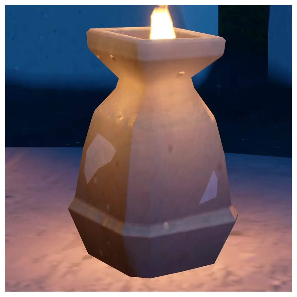 Hoyoverse Lumine Small Firepot 4g Miniature Decoration Scene Setting Game Accessory Candle Holder Collection Ornament