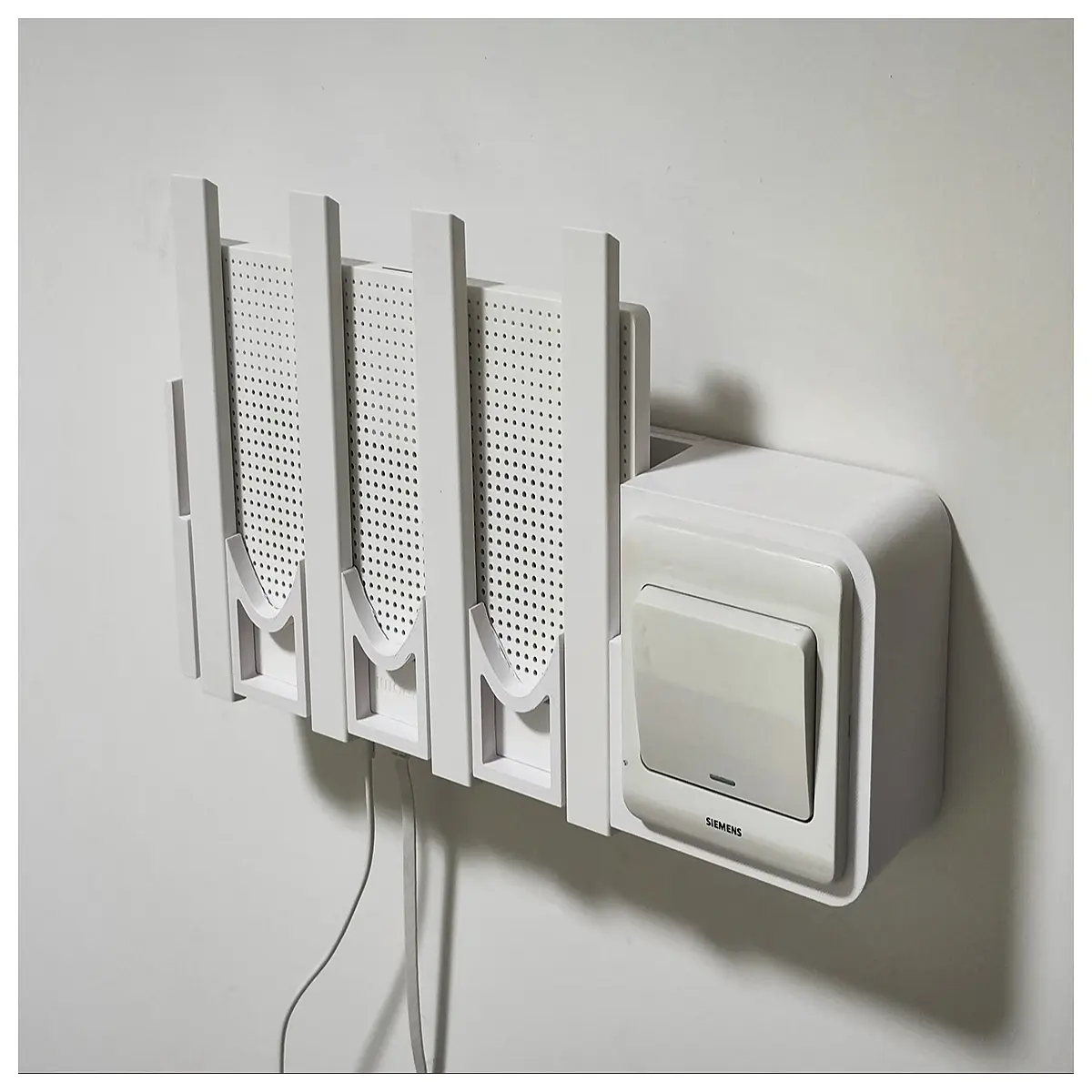 AX3000T Router Wall Mount Bracket High Mount Installation 86 Panel Switch Compatible Router Accessories
