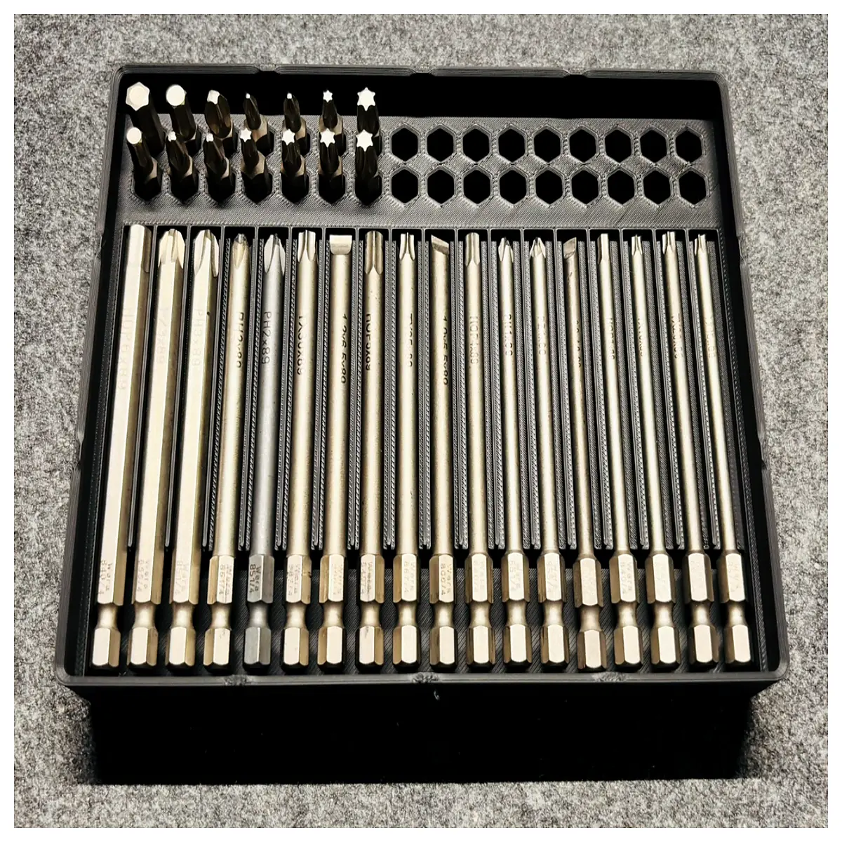 3x3x4 Gridfinity Box Cheetah Kraft Foam Long Type Organizer Parts Storage Desk Organizer