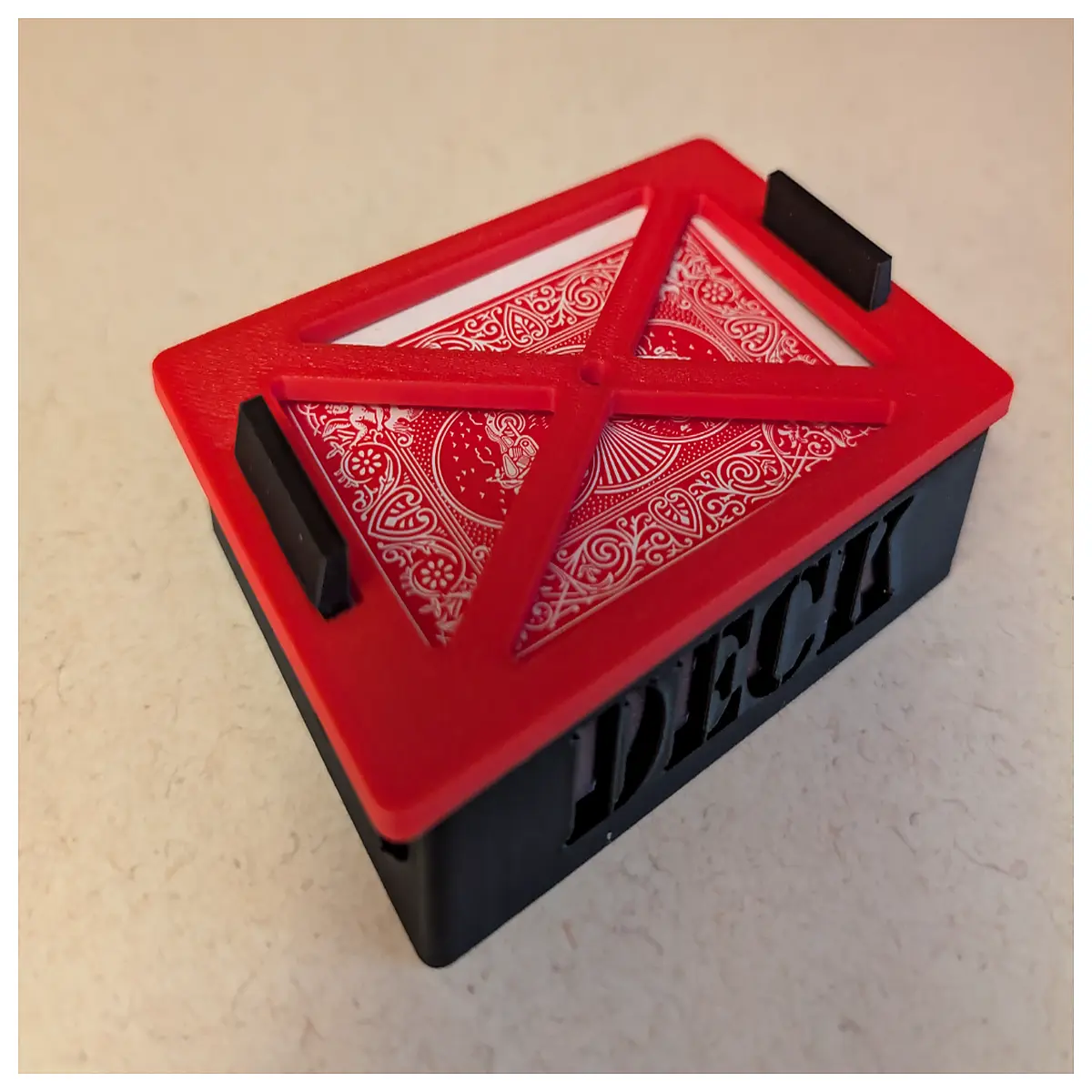 Playing Card Organizer Deck Storage Box Game Accessory Holder Single Card Case Card Box Protector Game Essential