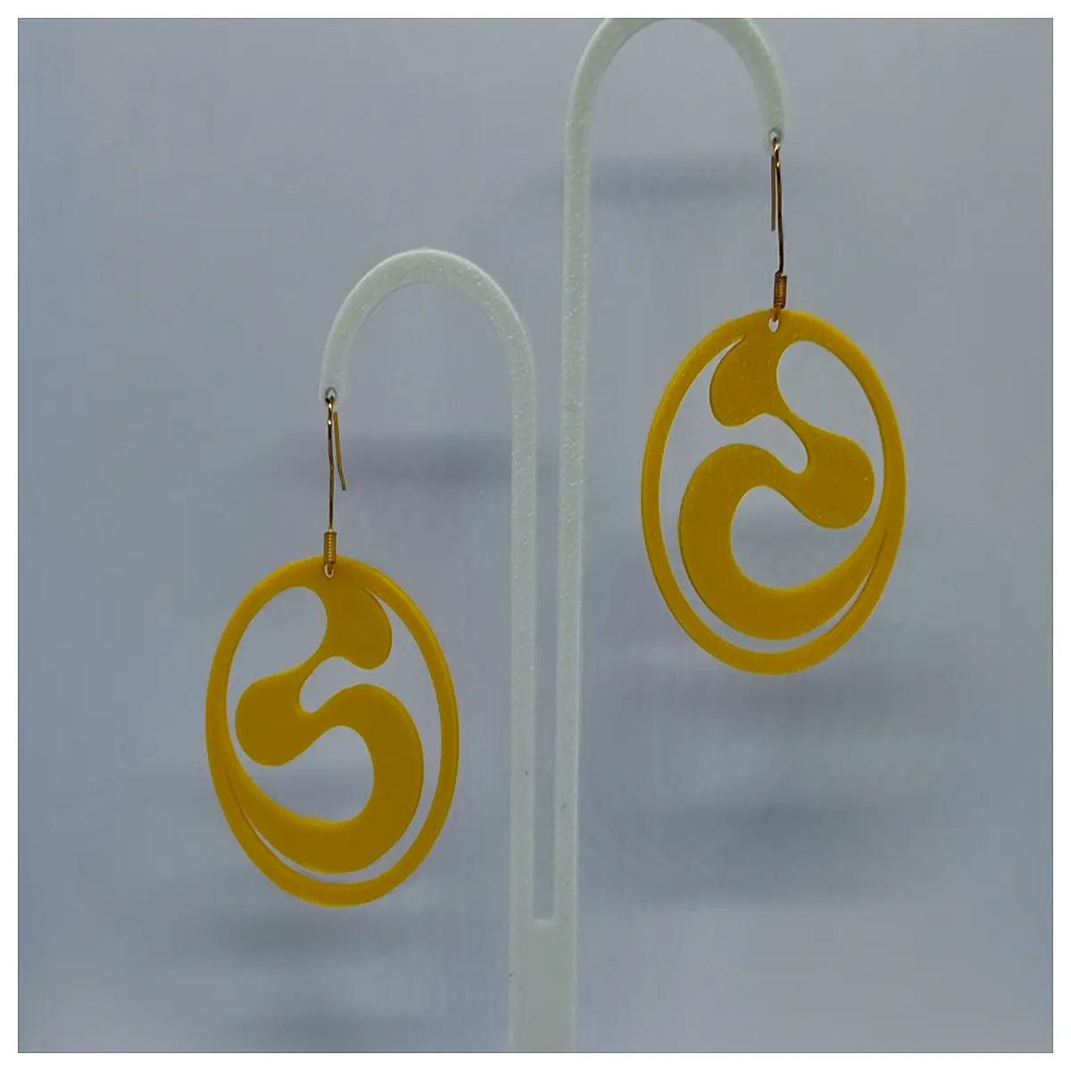 Yellow Earrings Women s Gradient Shining Elegant Gift Jewelry Teen Girl Fashion Drop Earrings Style