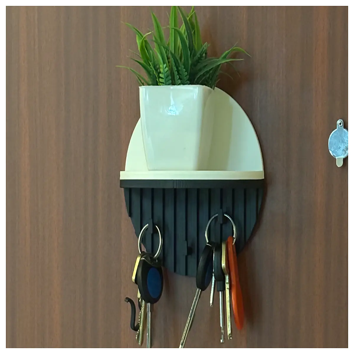 Minimalist Wall Mounted Key Holder Wall Hook Space Saving Key Storage Simple Home Decor Key Organizer Accessories