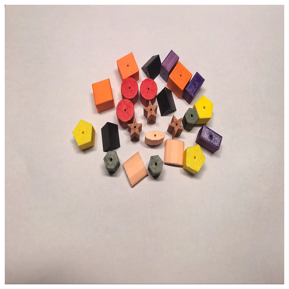 drilled beads for jewelry making hole drilled gemstone beads bulk perforated crystal spacer beads wholesale