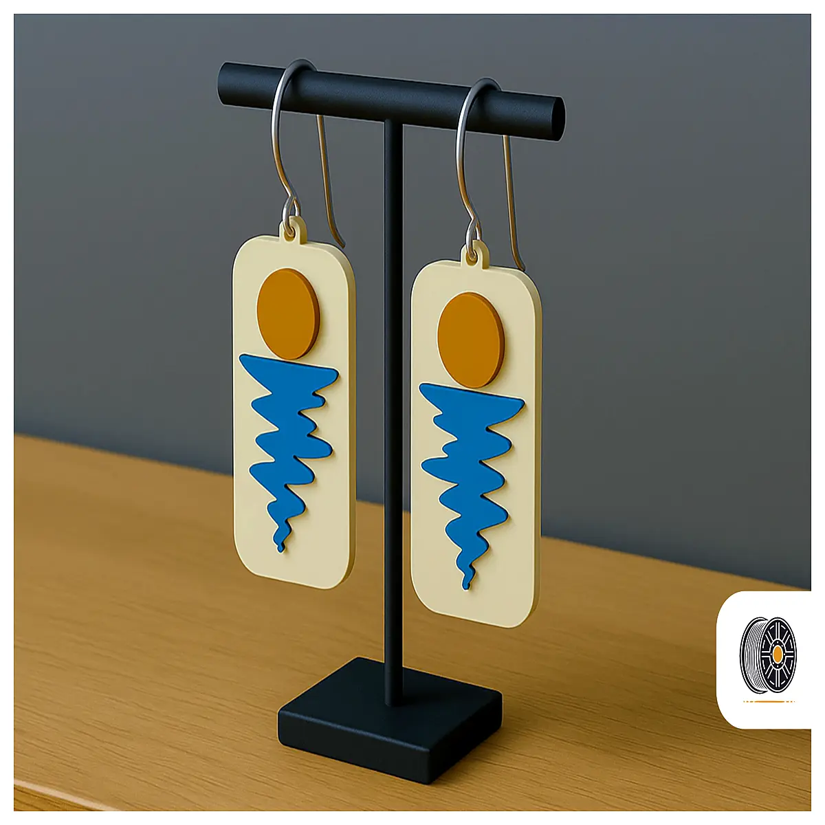 Modern Minimalist Sunset Earrings Romantic Evening Jewelry Fashion Women s Accessories Sunset Effect Stud Earrings Elegant Style