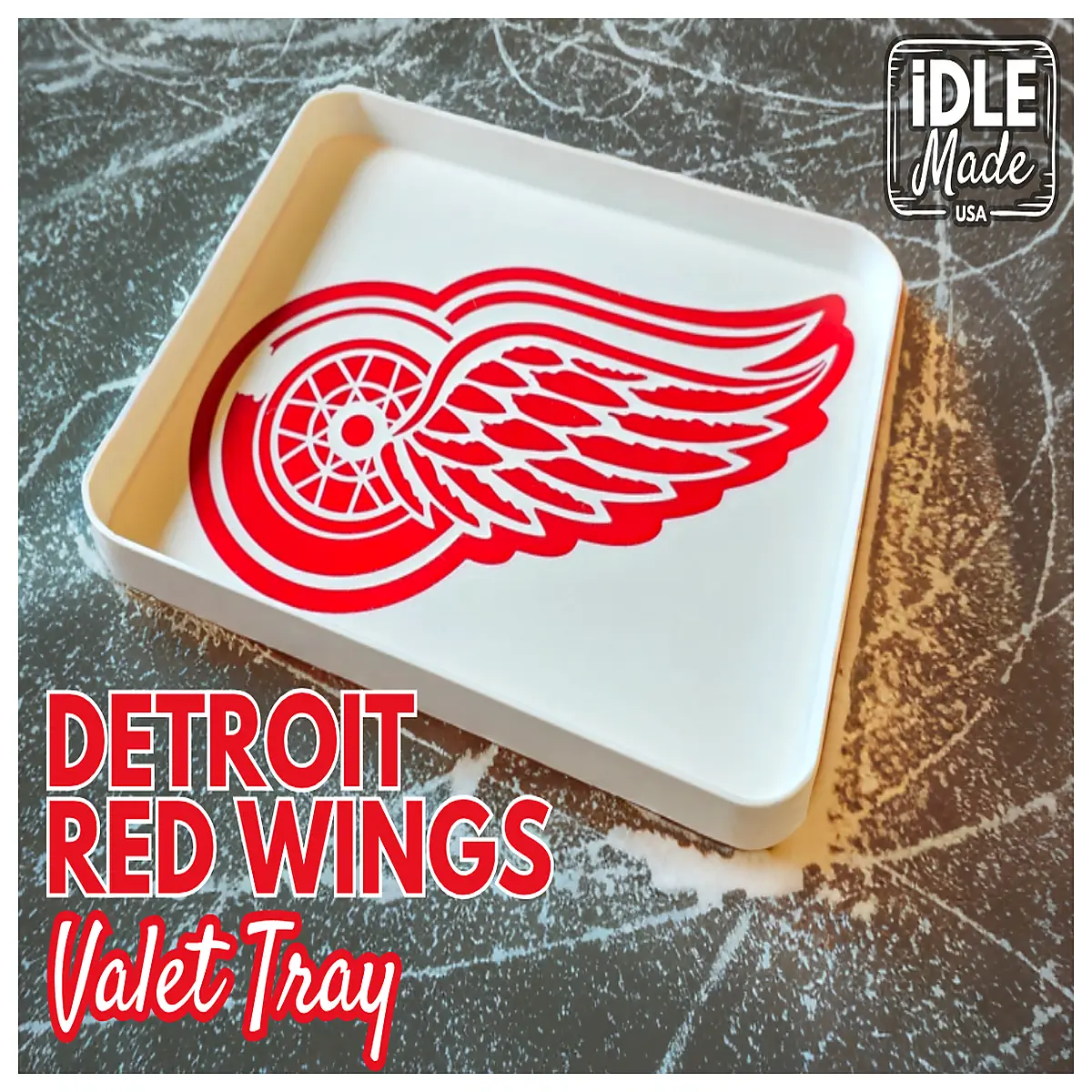 Detroit Red Wings Kids Puck Hockey Organizer Ice Hockey Gear Accessory Youth Ice Hockey Training Equipment