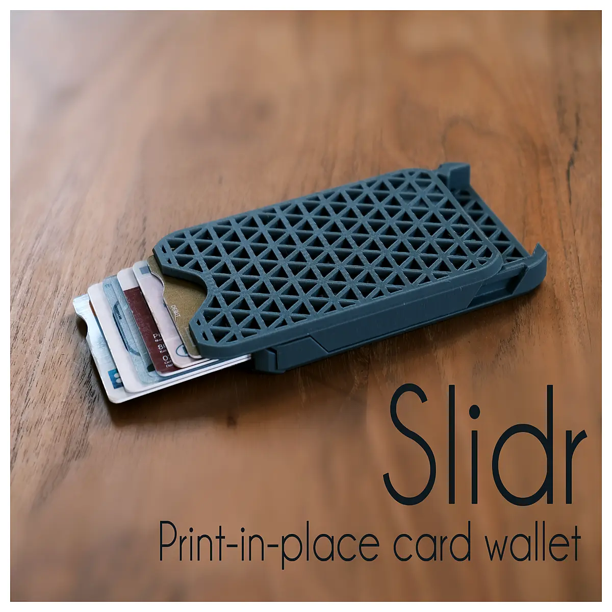 Slidr Integrated Print Sliding Card Wallet Quick Print Cards Mobile Payments Sleeves Wallet Card Accessories