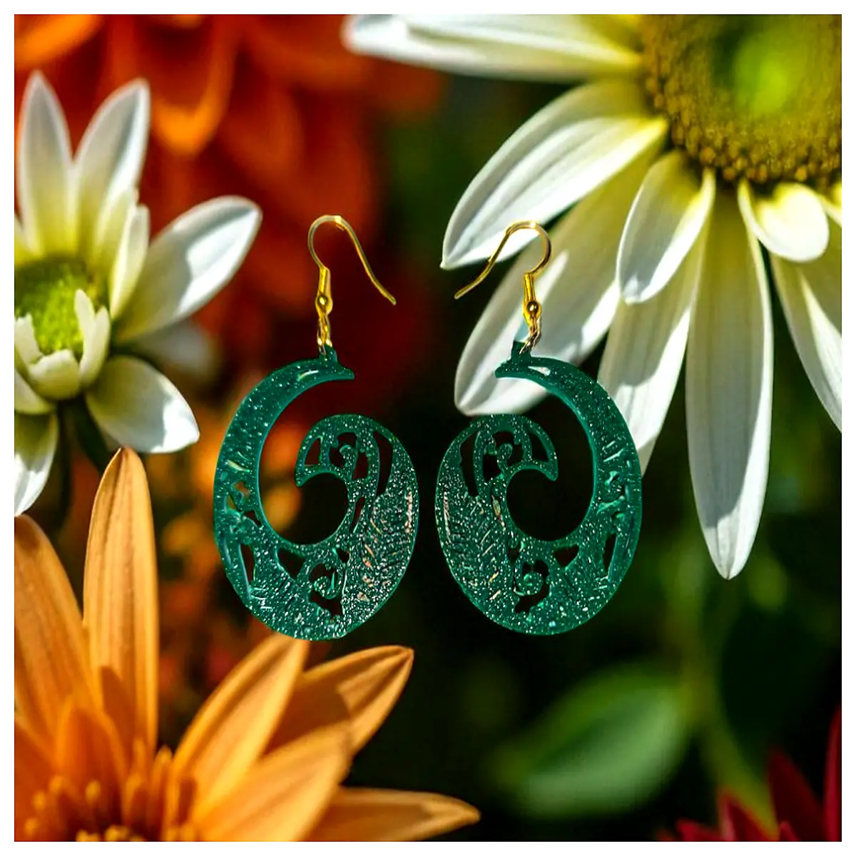 Floral Earrings Women s Style Romantic Elegant Decoration Accessories Fashion Jewelry Girlfriend Fresh Flower Earrings