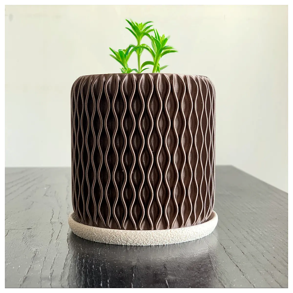 Wave Planters Creative Garden Decor Indoor Plant Pots Home Decor Landscape Flower Boxes Design